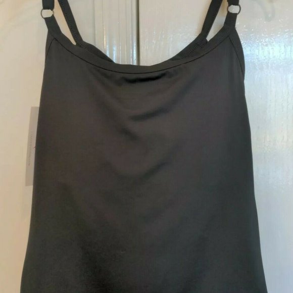 Mastectomy Swim Tankini Top with Integrated Prosthetics, Small w B Cup, NWT, Bla - Picture 5 of 7